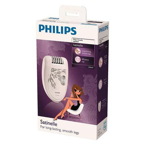 Philips Norelco Satinelle Epilator For Long Lasting Smooth Legs, HP6401, 1 Ea